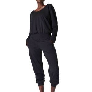 Sweaty Betty Gary Workout Long Sleeve Jumpsuit NWOT SMALL
